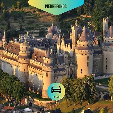 Le Corneille - Ideal Pros & Couples - Centre Historique - Chateau 5Min - Gare 10Min - Au Calme - Fibre Compiegne Bagian luar foto